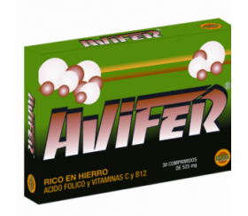 AVIFER 30 comprimidos 525...