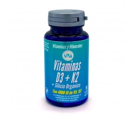 VITAMINAS D3 + K2 + SILICIO...