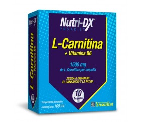 L CARNITINA 10 ampollas...